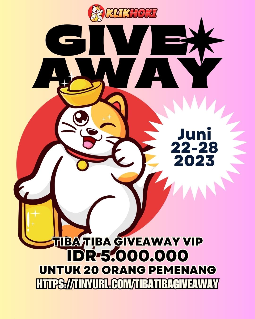 Tiba*tiba Giveaway