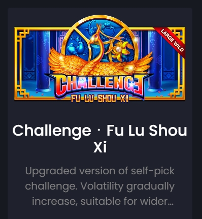 challenge fu lu shou xi playstar slot klikhoki